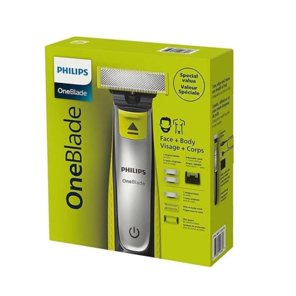 Philips OneBlade Face + Body Trimmer And Shaver (QP2834 60) Fashion