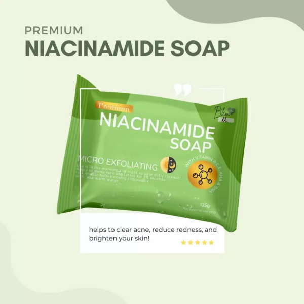 Blem Dr Micro Exfoliating Niacinamide Soap - 135g Fashion