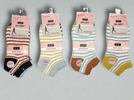 Best Quality Fashion Women s Cotton Socks - 3 Pairs B-012 Supply