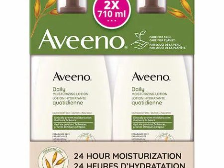 Aveeno Daily Moisturizing Lotion 710 ml Pack Of 2 Fashion