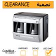 Beko Turkish Coffee Machine with Double Pot - BKK 2113P- clearance Fashion