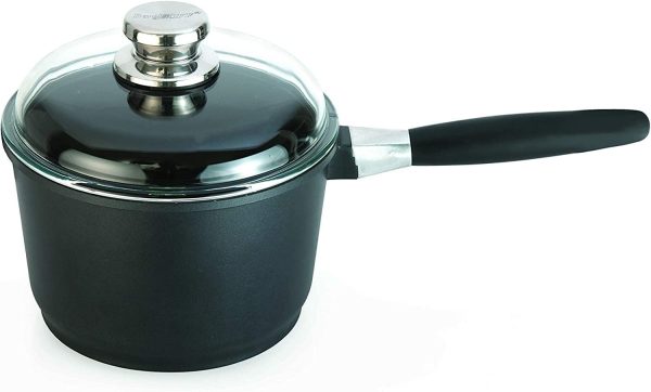 BERGHOFF EUROCAST Non-Stick Saucepan With Lid 6 1 4  - 16 cm 1.3 Qt - 1.2 L Online Sale