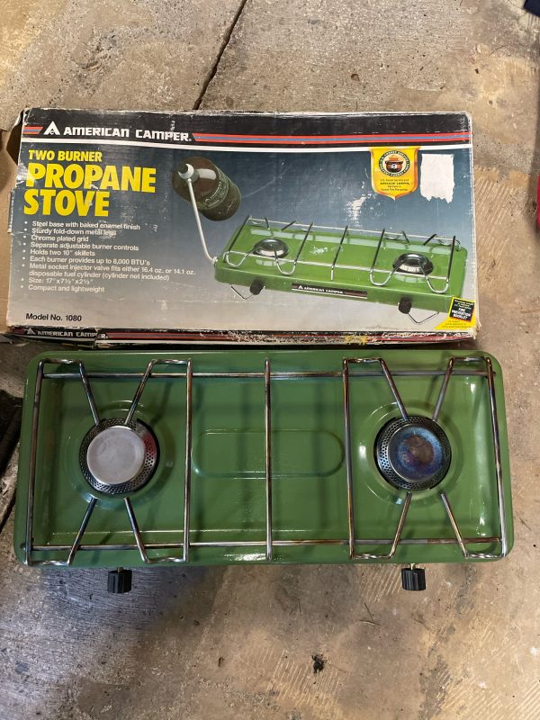 American Camper Two Burner Camping Stove Cheap