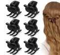 Anti Slip Medium Size Hair Claw Clips - 12 Pcs (KT-403F-424) Supply