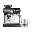 Sage The Barista Express With Temp Milk Jug - Black Sesame Espresso Coffee Machine | SES875BKS2GUK1 Online Sale