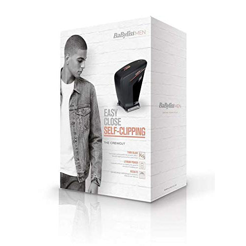 BaByliss Self-Cut Hair Clipper For The Crew-Cut Black Silver Online Sale