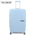 American Flyer Luggage Bag 32 Inch Check-in Luggage Trolly - Light Blue For Discount