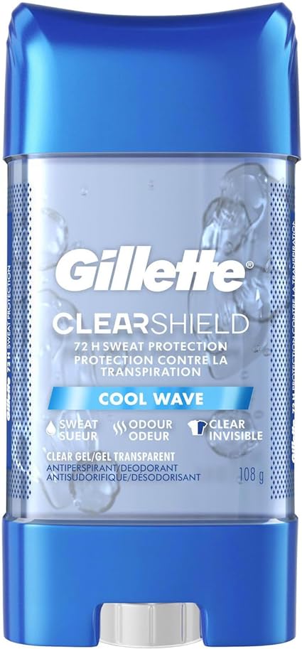 Gillette Men s deodorant Gillette Endurance Cool Wave Clear Gel 108g Cheap