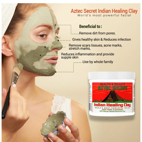 Aztec Secret Indian Healing Clay - 454g on Sale