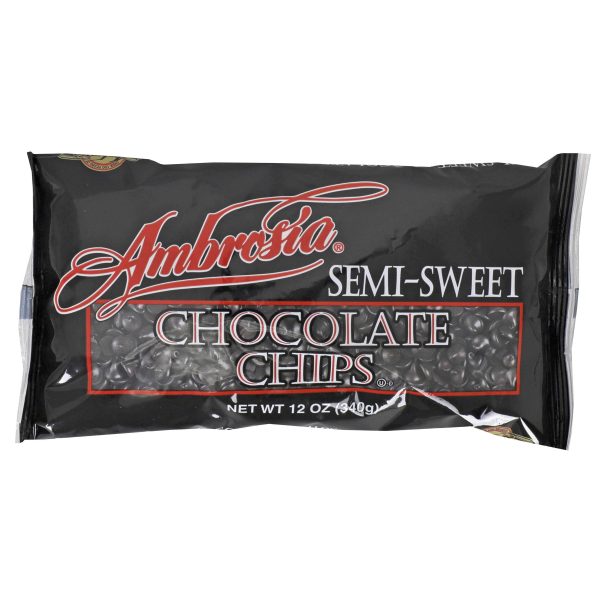 Ambrosia Semi-Sweet Chocolate Chips Online now