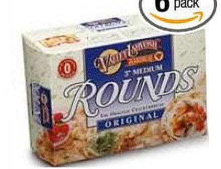 6 PACKS : Valley Lahvosh Round Original Crackerbread, 3 inch -- 6 per case. Supply