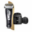 Braun Series 9 Electric Wet & Dry Shaver with Cleaning & Charging Station, 9360cc----------Clearance Online Sale