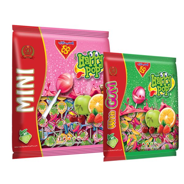 Al Seedawi Happy Pop Mini Candy 35 s + Happy Pop Gum 10 s For Cheap