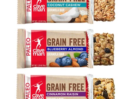 Caveman Foods Grain Free Granola Bar Discount