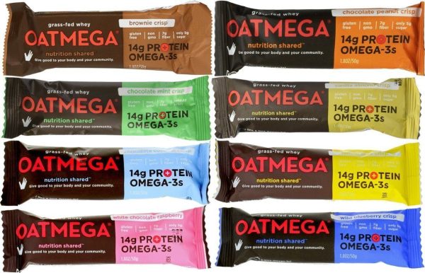 Oatmega Grass-fed Whey Protein Bars For Cheap