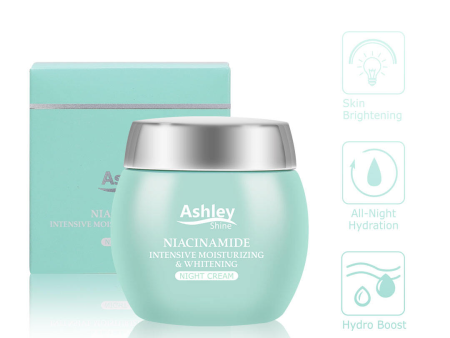 Ashley Shine Niacinamide Whitening Night Cream - 50g Fashion