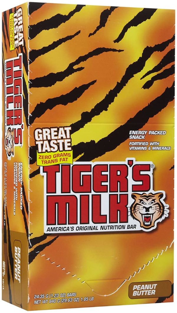 Tiger s Milk Nutrition Bar Sale