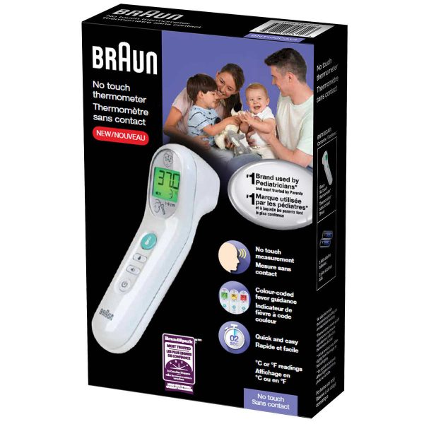 Braun s No Touch Thermometer: Accurate & Easy - BNT100CAV1 Online