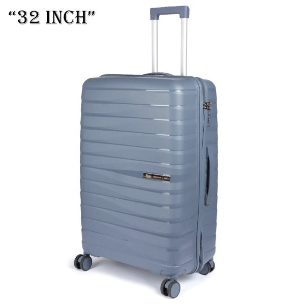 American Flyer Luggage Bag 32 Inch Check-in Luggage Trolly - Dark Gray Sale