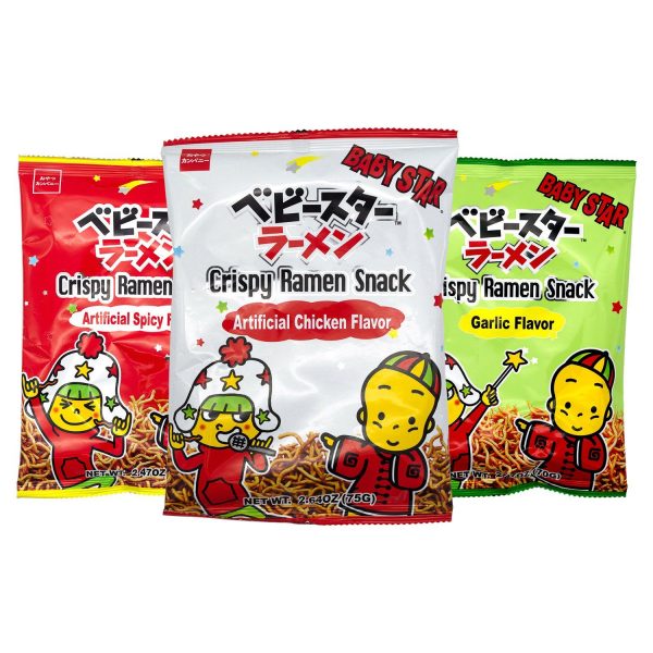 Baby Star Crispy Ramen Snacks Discount