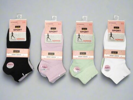 Best Quality Fashion Women s Cotton Socks - 3 Pairs B-020-11 Discount