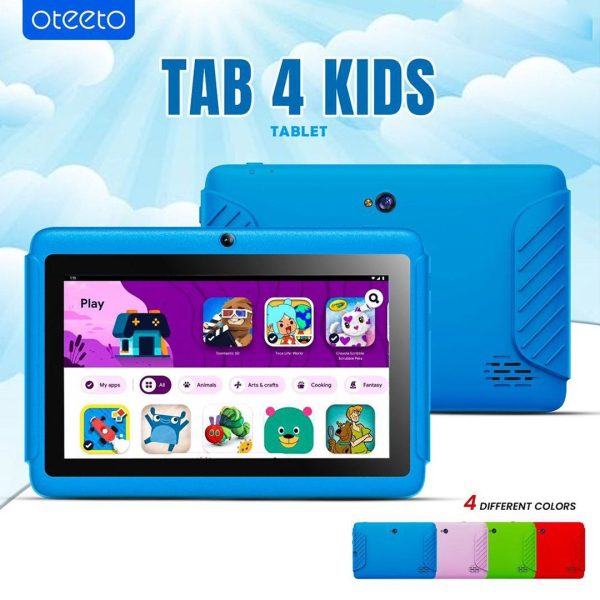 Oteeto Tab 4 Kids Tablet 4GB Ram + 128GB Rom With 5G Sale