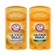 Arm & Hammer Ultra Max Fresh + Powder Fresh Deodorant - 28g × 2Pcs (Offer) For Cheap