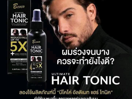 Bcoco Ultimate Hair Tonic Anti Hair Loss Thailand - 100ml on Sale