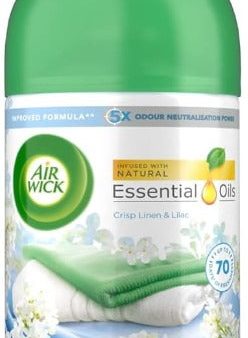 Air Wick Freshmatic Autospray Refill, Vanilla Fragrance, Eliminates Bad Odour like Cat Litter Smell, 250 ml Online now