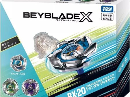 BEYBLADE X BX-20 Drandagger Deck Set - TAKARA TOMY Online Sale