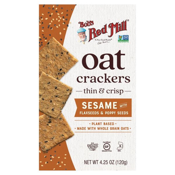 Bob s Red Mill Oat Crackers Fashion