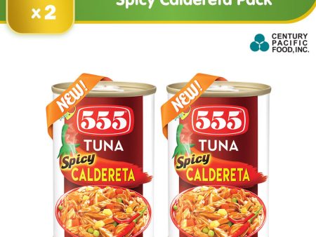 555 Tuna Spicy Caldereta - 155g × 2 Pcs Hot on Sale