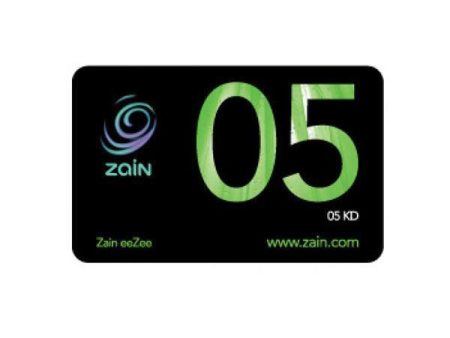 Zain Prepaid Recharge Card 5KD Hot on Sale