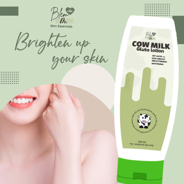 Blem Dr Cow Milk Gluta Lotion With SPF 60 - 250ml For Discount