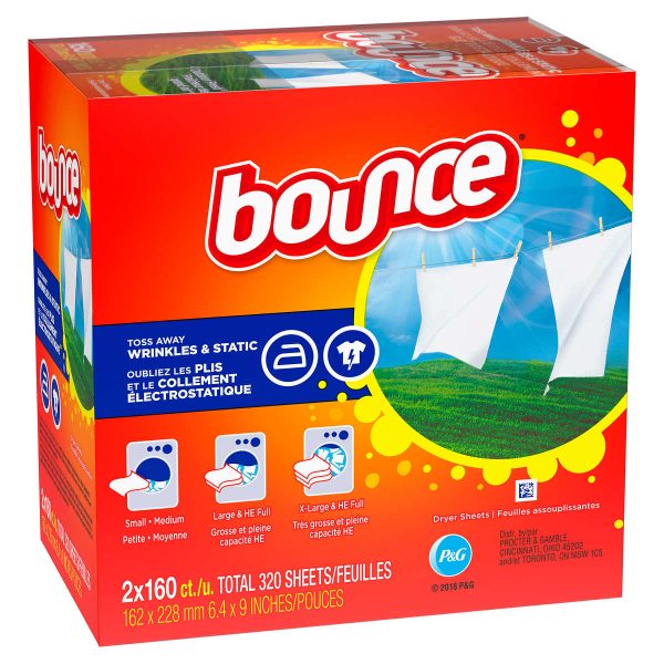 Bounce Fabric Softener Dryer Sheet Outdoor Fresh (2 X 160 ct.), 320Count Online