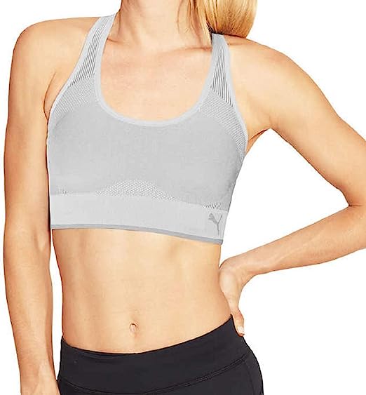 Puma Performance Sprots Bra- Active Support - 2 Pack- White & Blue Sale