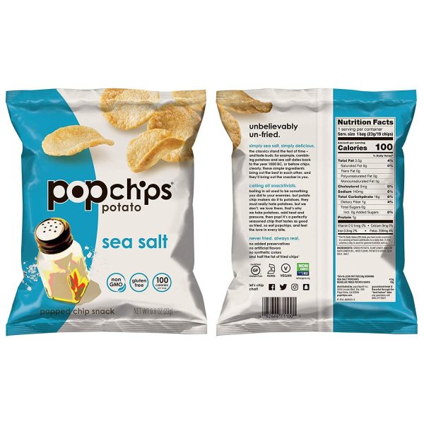 Popchips Potato Chips Discount