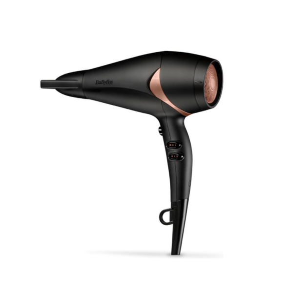 BaByliss 2200 Smooth And Fast Hair Dryer With Nano Quartz-Technology Black Bronze - clearance For Cheap