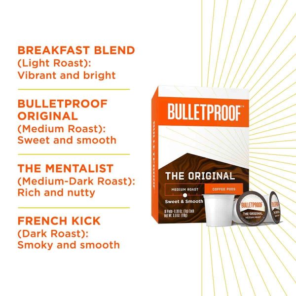 Bulletproof Single-Serve Coffee Pods For Sale