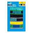 Puma Boy s Boxer Brief-Colors: Turquoise Black Yellow Orange- Pack of 4 Online Hot Sale