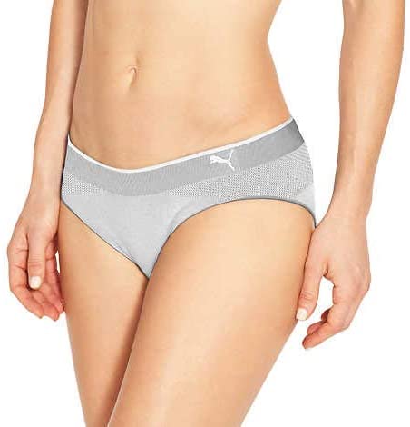 Puma moderate coverage seamless sport bikini 4 pack 360° sport stretch Supply