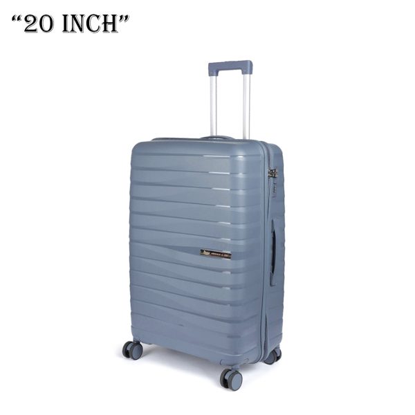 American Flyer Luggage Bag 20 Inch Cabin Size Luggage Trolly - Dark Gray Online Hot Sale