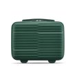 American Flyer Luggage Bag 13 Inch Cabin Size Luggage Trolly - Dark Green Hot on Sale