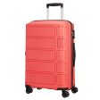 American Tourister Summer Splash 3 Piece Hardside Luggage Set (Coral Pink) Online now