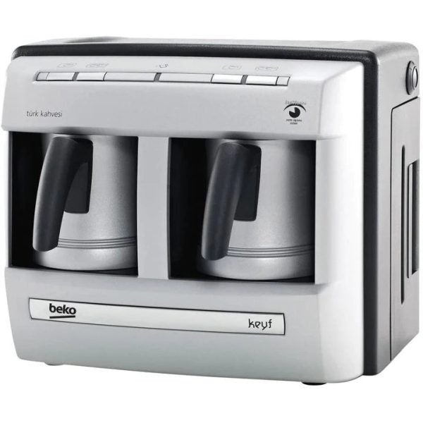 Beko Turkish Coffee Machine with Double Pot - BKK 2113P- clearance Fashion