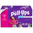 Huggies Pull-Ups Plus, Girls Training Pants 4T-5T (38-50 lb 17-23 kg) (102 Count, 4T-5T) Discount