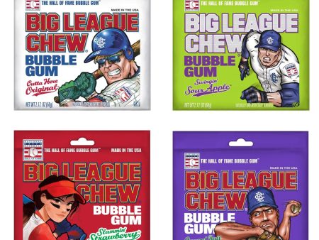 Big League Chew Bubble Gum Variety Pack Cheap