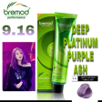 Bremod Performance 9.16 Deep Platinum Purple Ash Hair Color - 100ml For Cheap