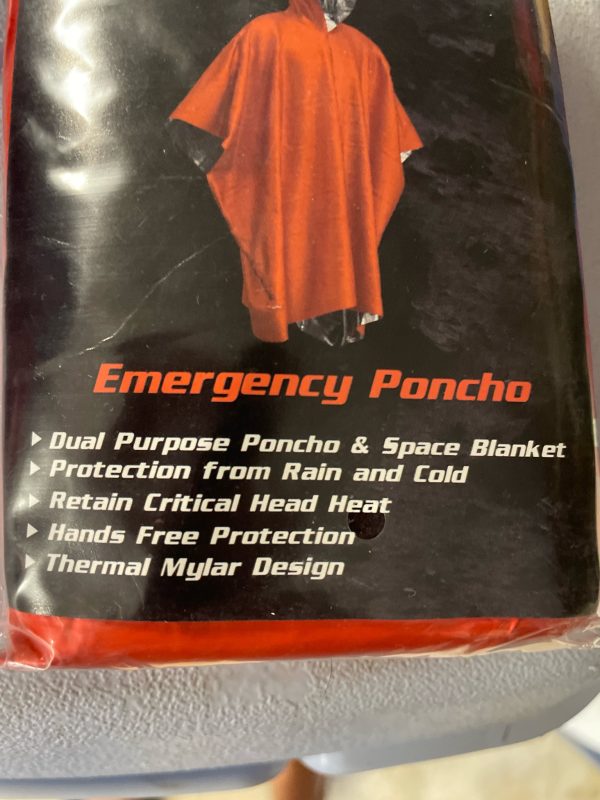 Emergency Poncho Sale