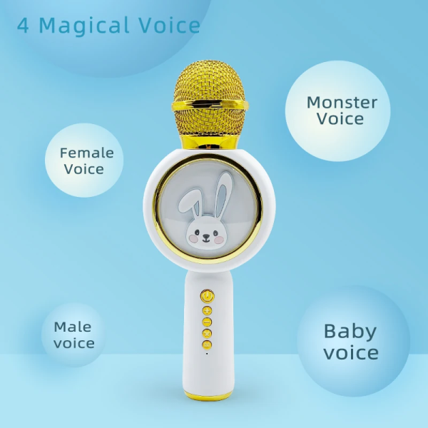 Baby Rabbit Karaoke Speaker Microphone - X6 Hot on Sale